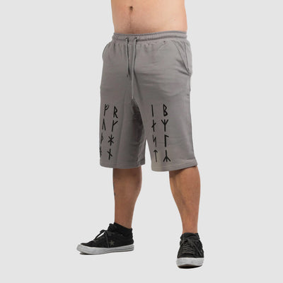 Premium Sweatshorts, Futhark, Grau