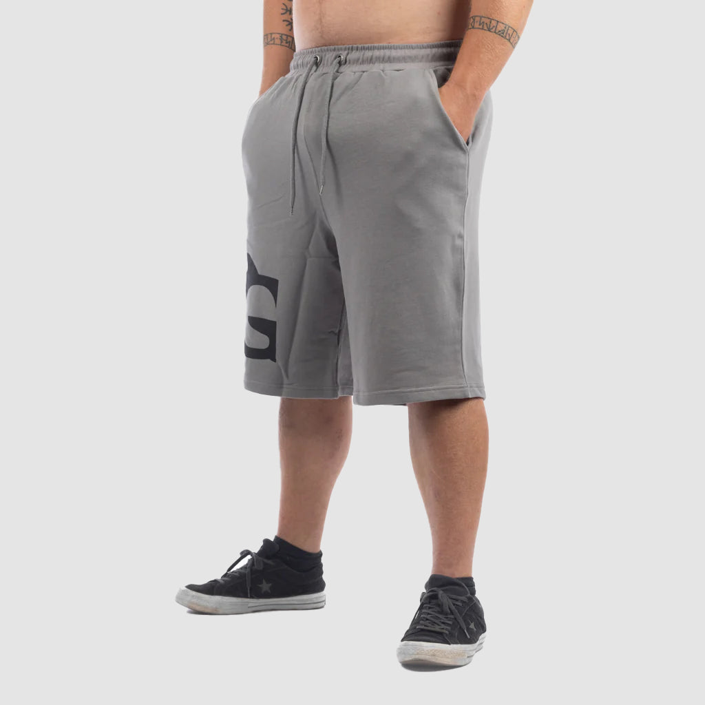 Premium Sweatshorts, Grimfrost, Grau