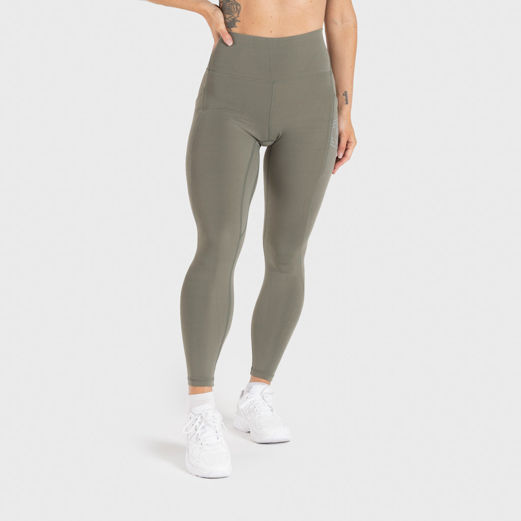 Clan Helmet Leggings, Tea Green