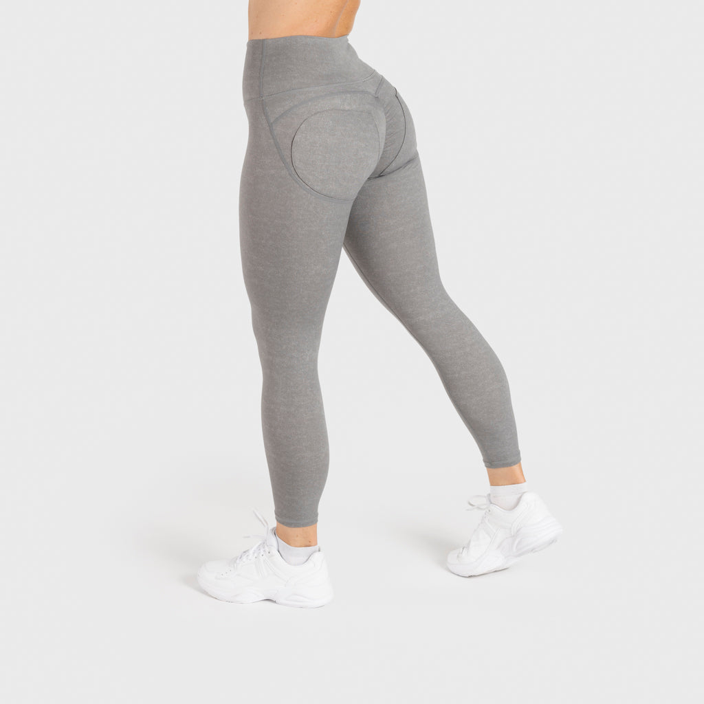 Seat Design Leggings, Grey