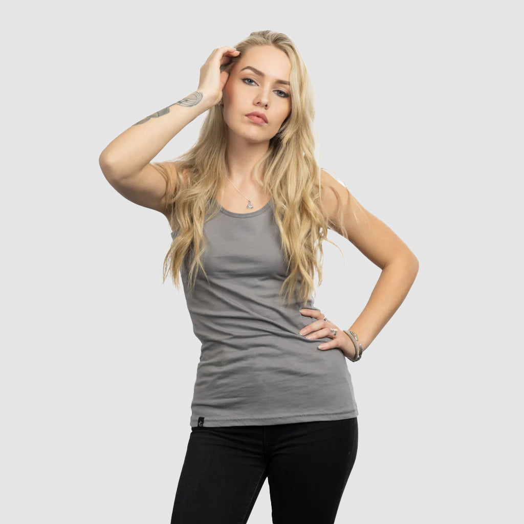 Women's Premium Tank, Grimfrost, Grey