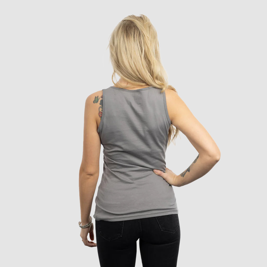 Damen Premium Tank, Grimfrost, Grau