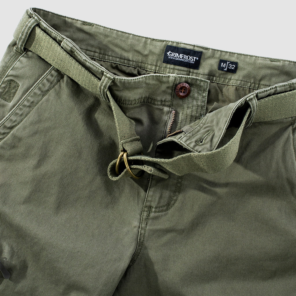 Grimfrost's Cargo Shorts, Green