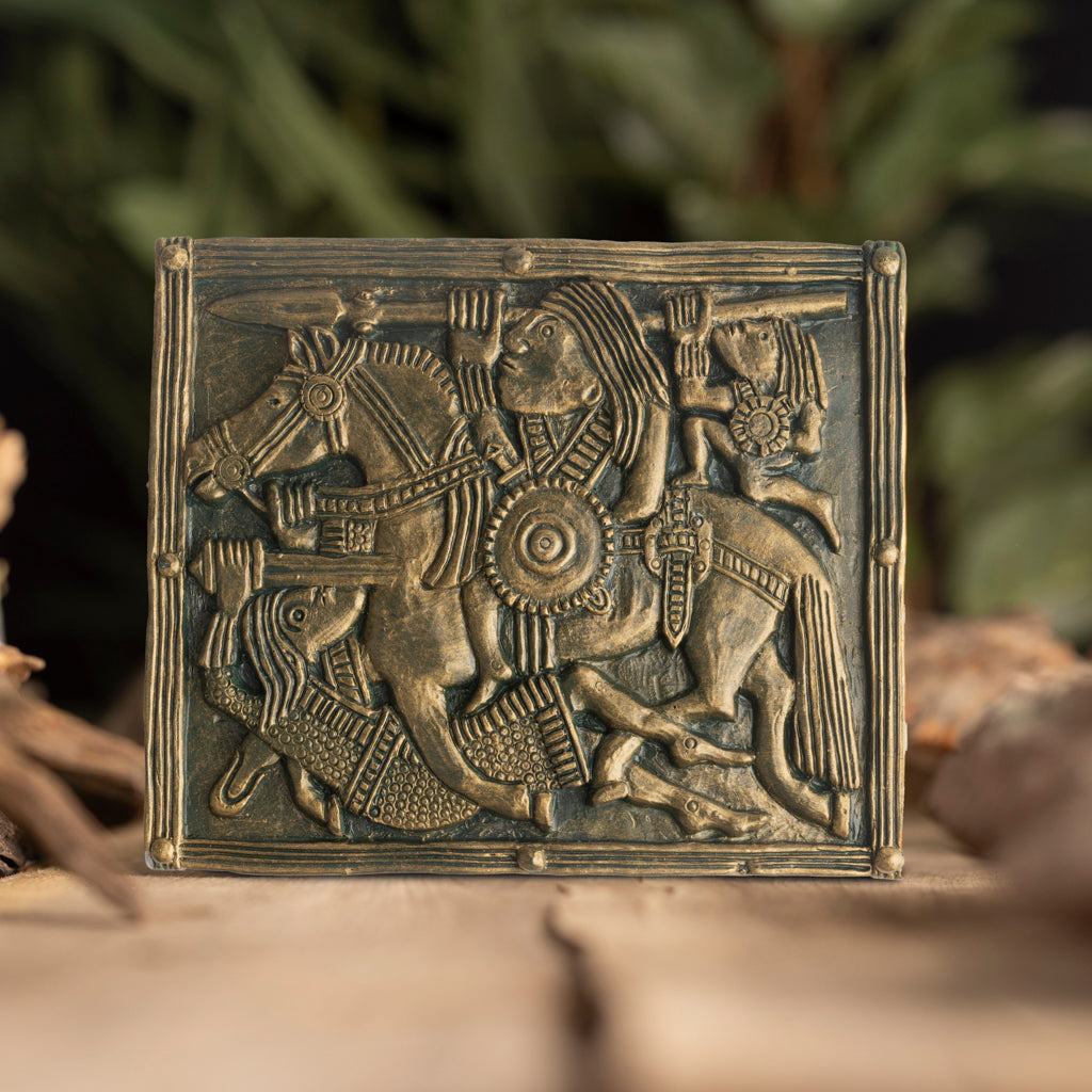 Riding Warrior Plaque