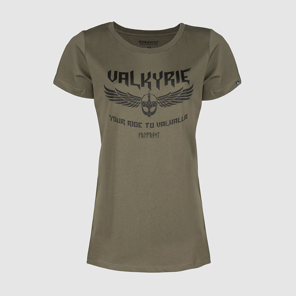 Women's Premium Tee, Valkyrie, Green