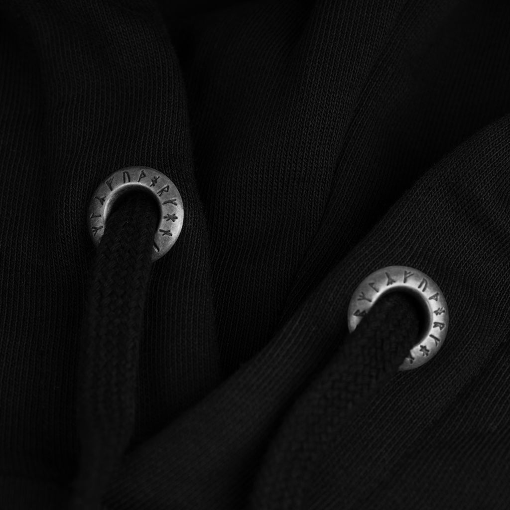 Premium Hoodie, Odin, Schwarz