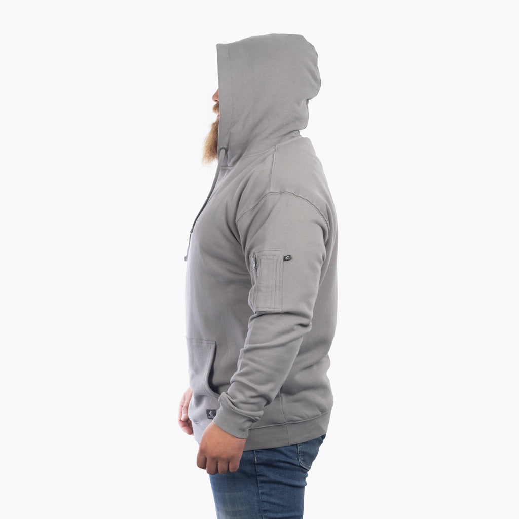 Premium Hoodie, Berserker, Grau