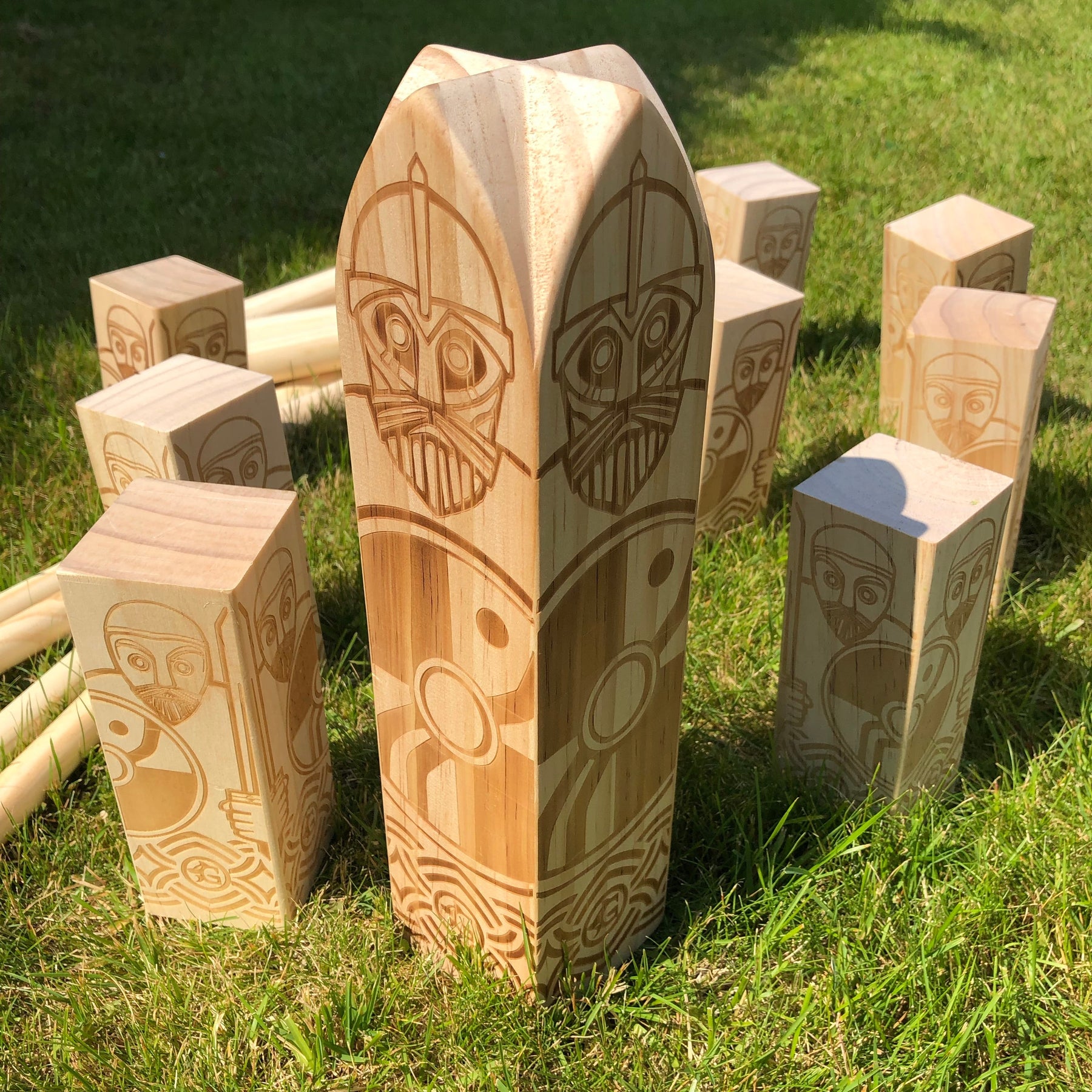 Zombie Kubb Premium Kubb Game – Grimfrost Intl