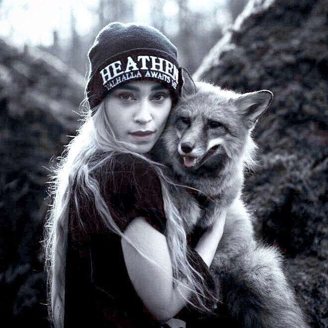 Beanies - Heathen Watch Hat, Black - Grimfrost.com