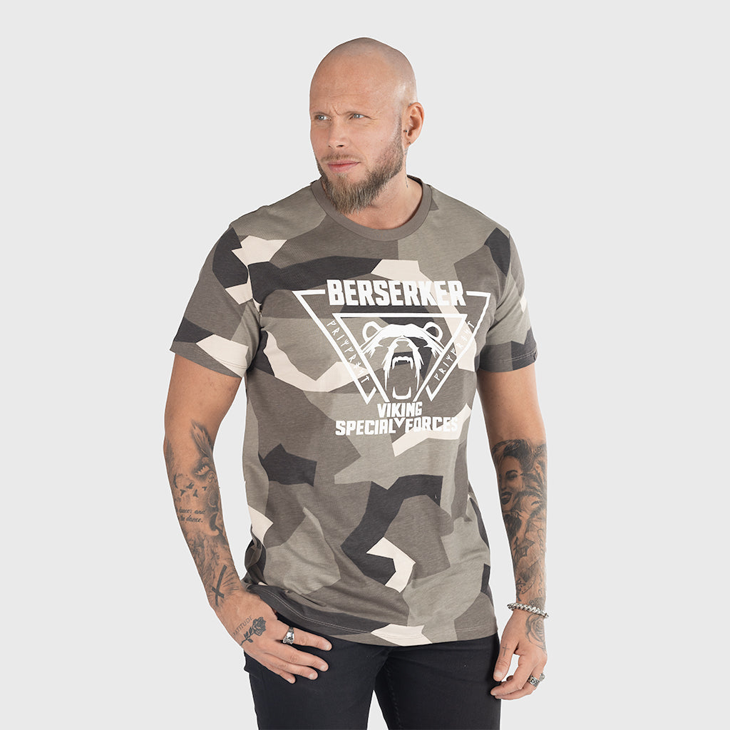 Premium Tee, Berserker, M90 Braun Camo