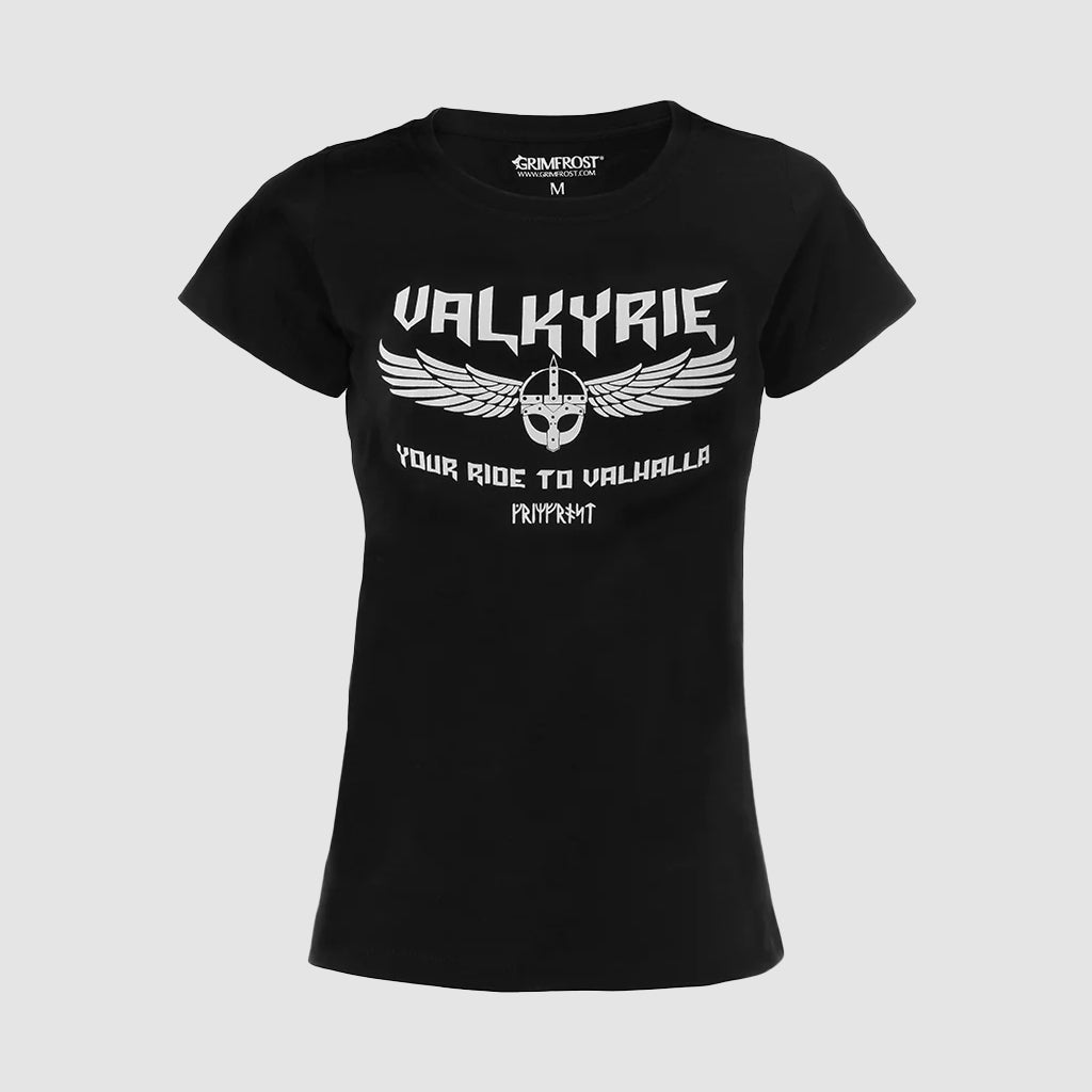 Women's Premium Tee, Valkyrie, Black