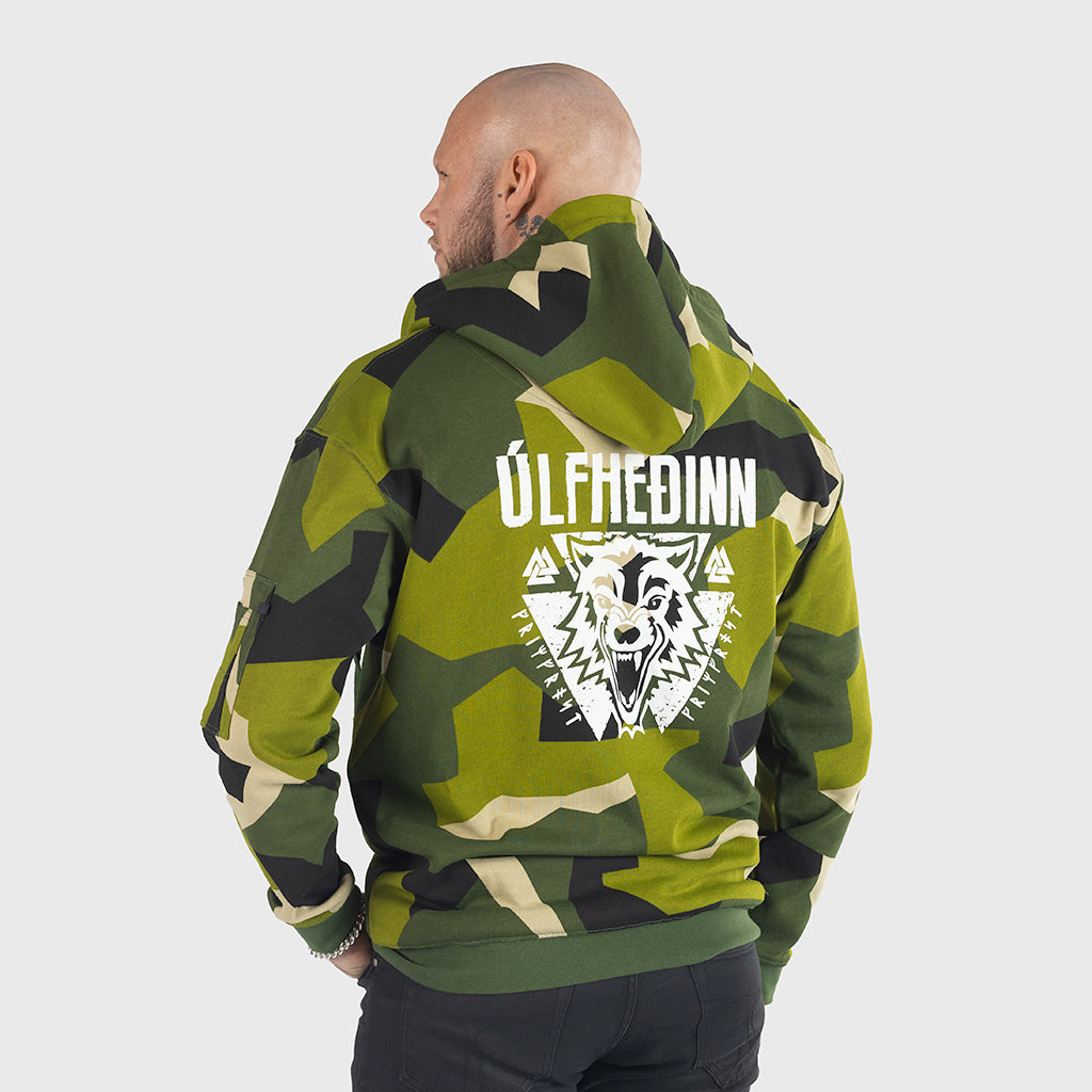 Premium Zoodie, Ulfhedinn, M90 Grüne Camo